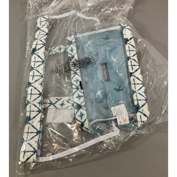 Lug Peekaboo Tote Bag - Diamond White Clear, Durable Unisex Plastic, CPSC Compli - Picture 8 of 9